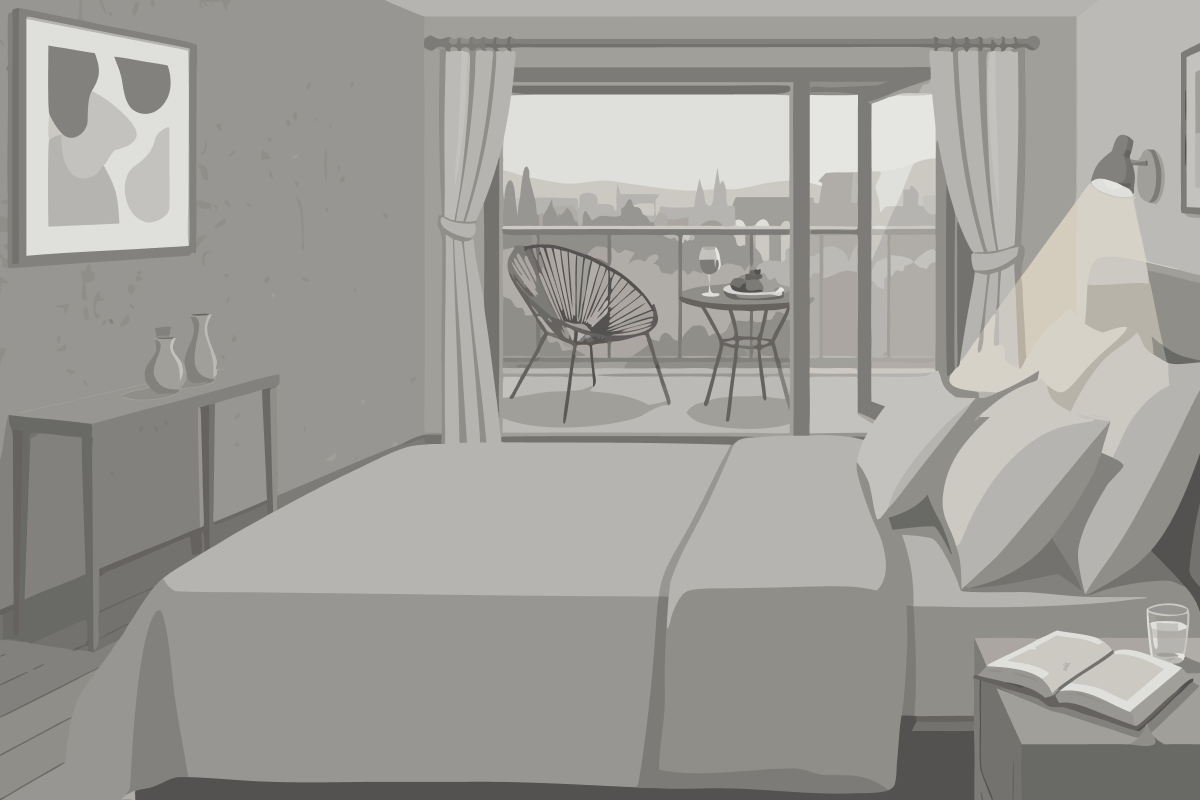 Chambre Double Standard avec Canapé - Non-Fumeurs